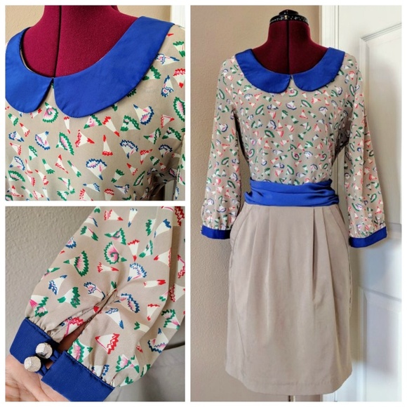 Anthropologie Dresses & Skirts - Anthropologie Pencil Shaving Print Dress